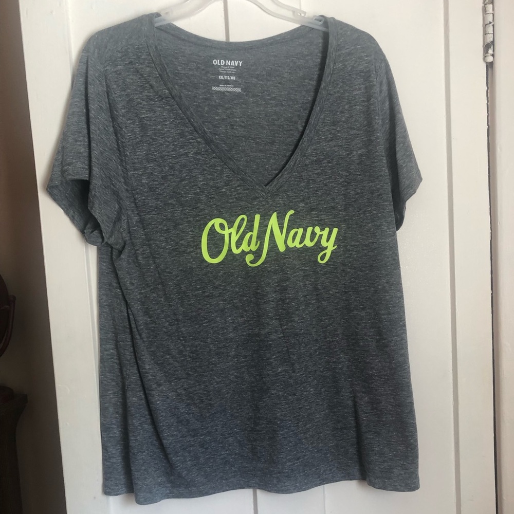 Old navy 2x gray short sleeve shirt